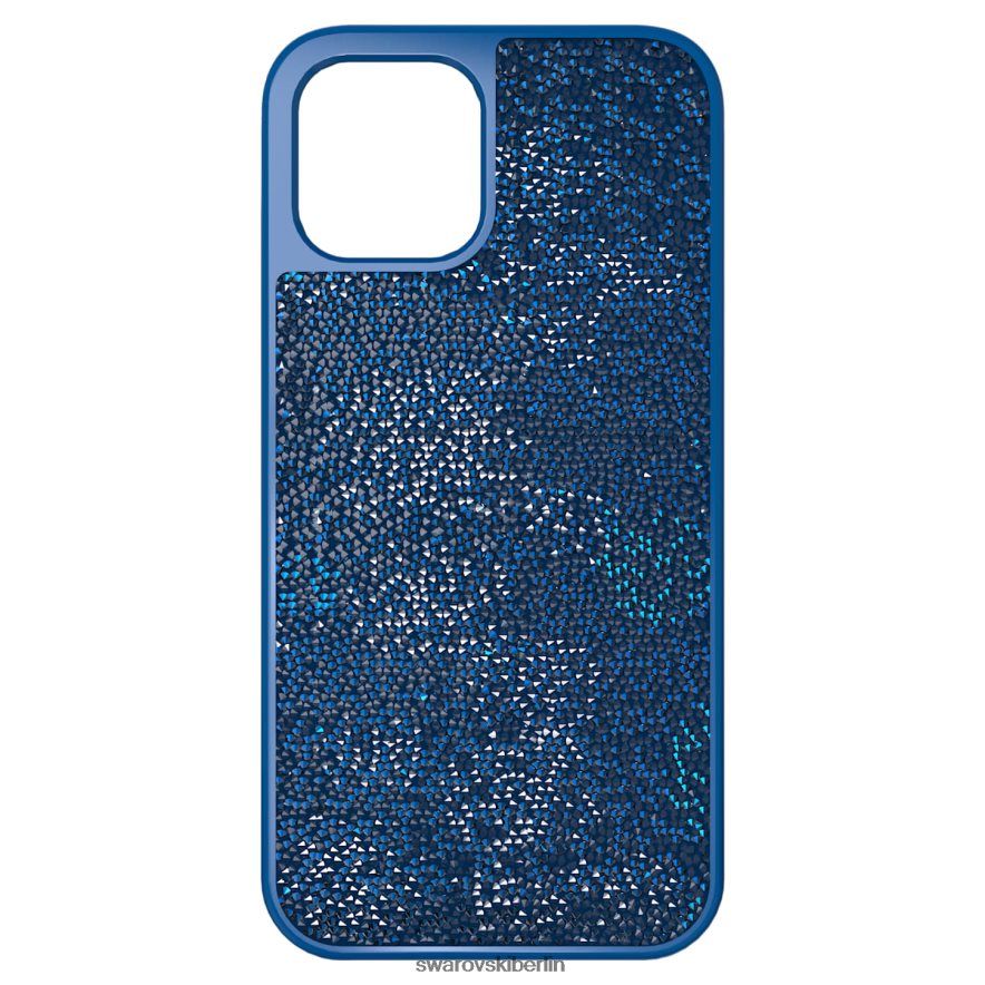 Swarovski Glam-Rock-Smartphone-Hülle Blau Zubehör HLT4481380