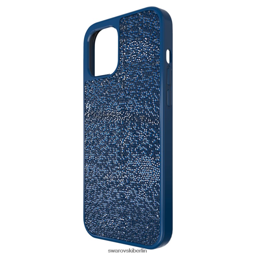 Swarovski Glam-Rock-Smartphone-Hülle Blau Zubehör HLT4481380