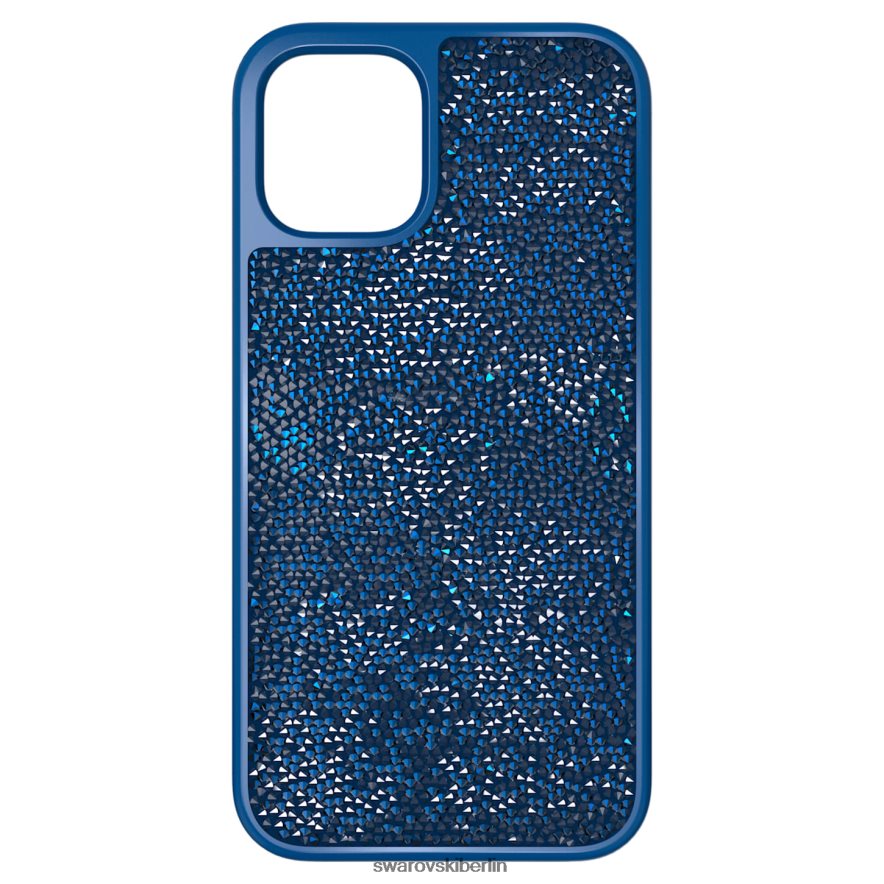 Swarovski Glam-Rock-Smartphone-Hülle Blau Zubehör HLT4481397
