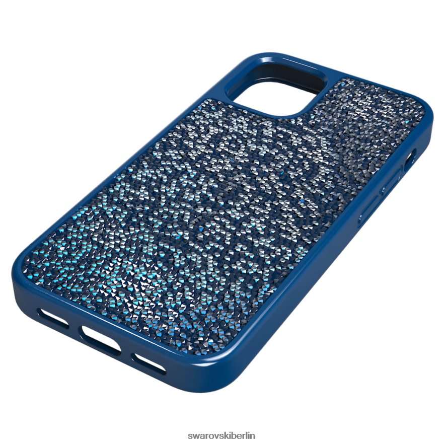 Swarovski Glam-Rock-Smartphone-Hülle Blau Zubehör HLT4481397
