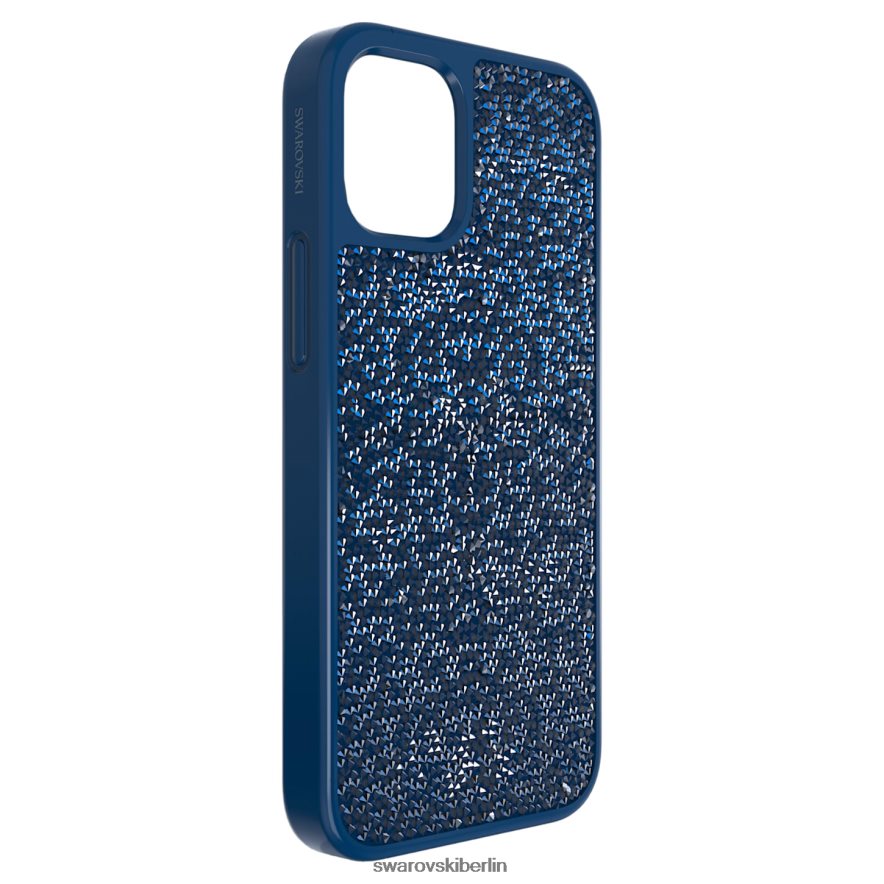 Swarovski Glam-Rock-Smartphone-Hülle Blau Zubehör HLT4481397