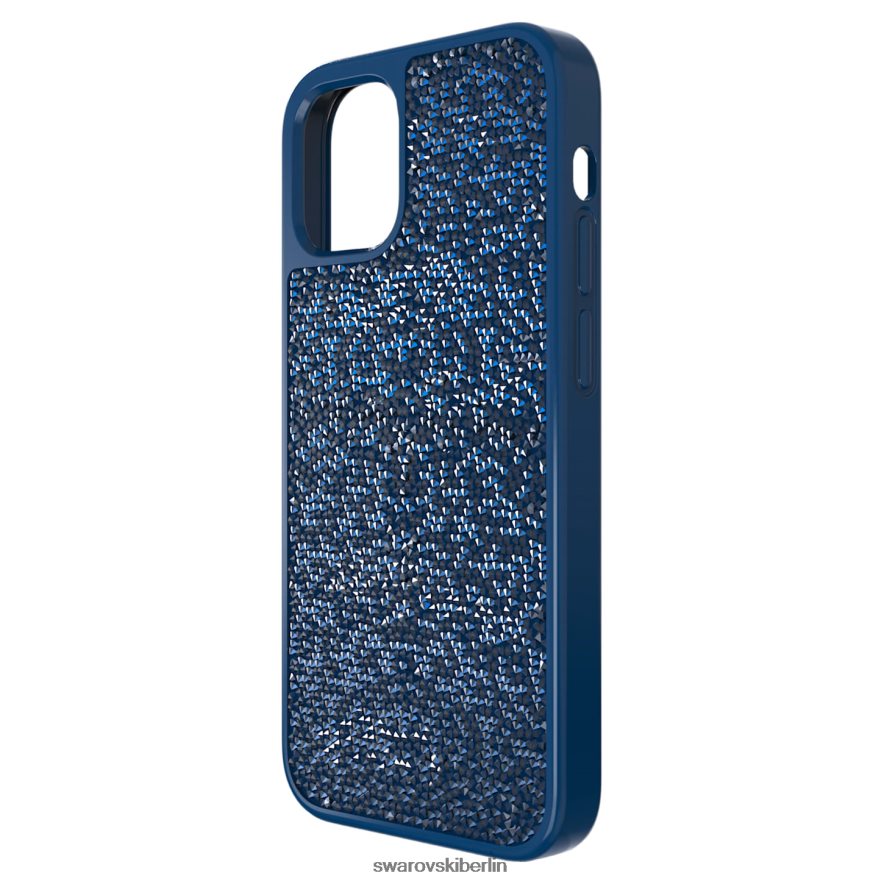 Swarovski Glam-Rock-Smartphone-Hülle Blau Zubehör HLT4481397