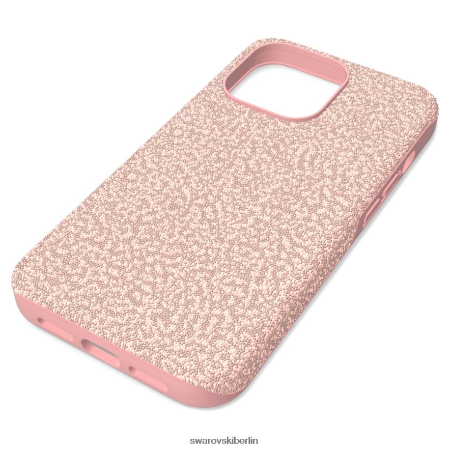 Swarovski hohe Smartphone-Hülle neu blasses Rosa Zubehör HLT4481373