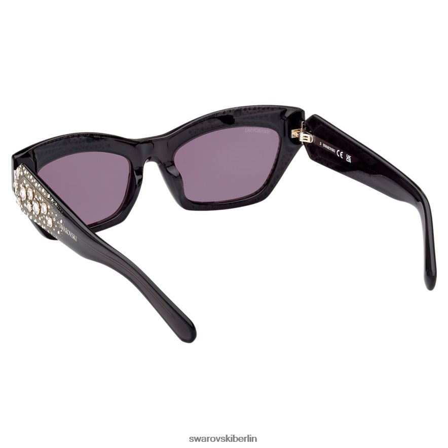 Swarovski Sonnenbrille Katzenaugenform, sk0380 01a, schwarz Zubehör HLT4481438