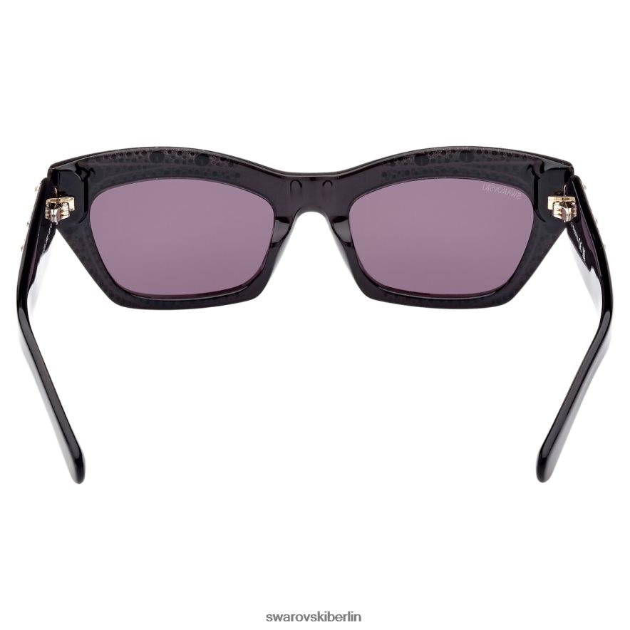 Swarovski Sonnenbrille Katzenaugenform, sk0380 01a, schwarz Zubehör HLT4481438