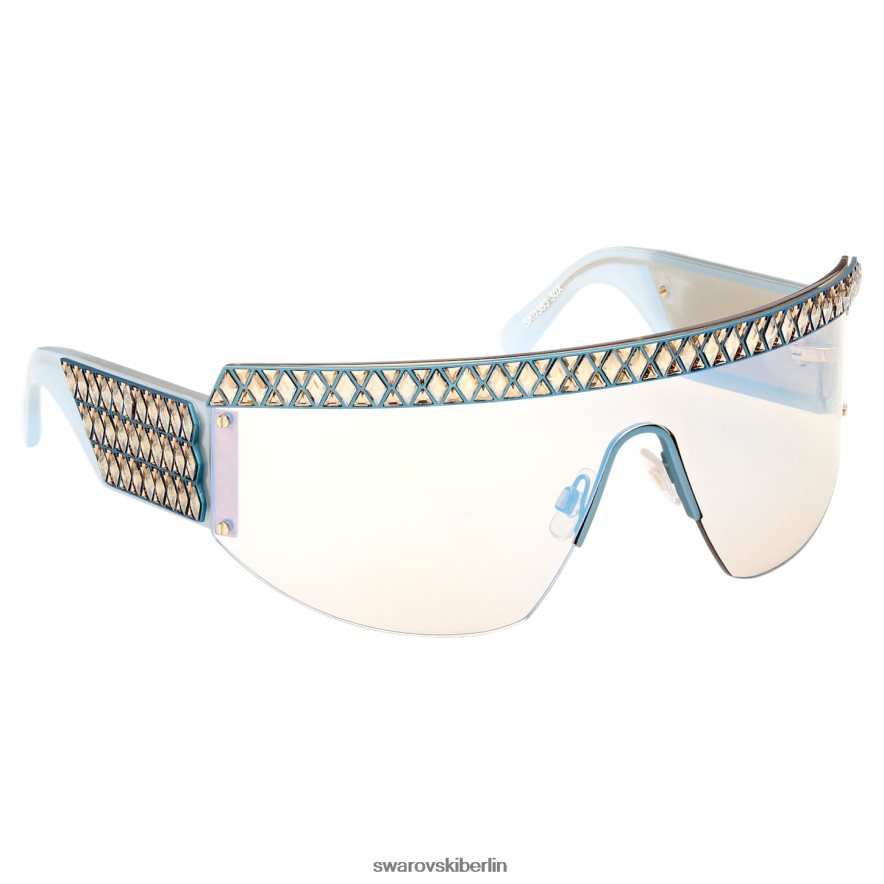 Swarovski Sonnenbrille Maske, Farbverlauf, sk0363 30x, blau Zubehör HLT4481445