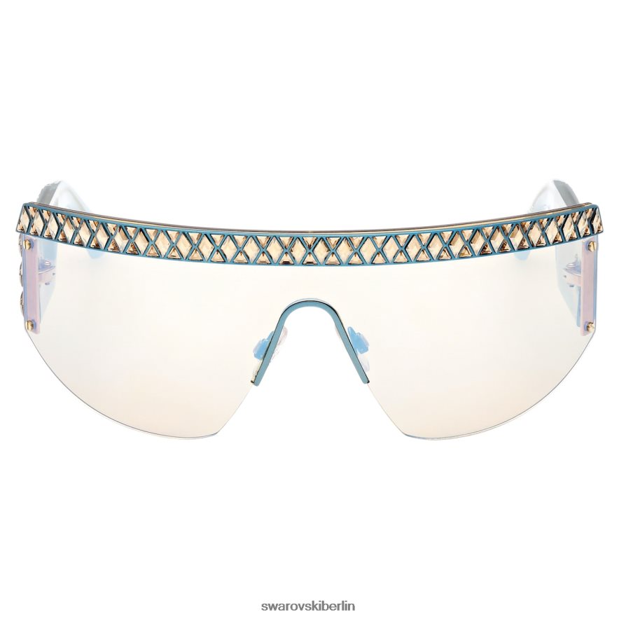 Swarovski Sonnenbrille Maske, Farbverlauf, sk0363 30x, blau Zubehör HLT4481445
