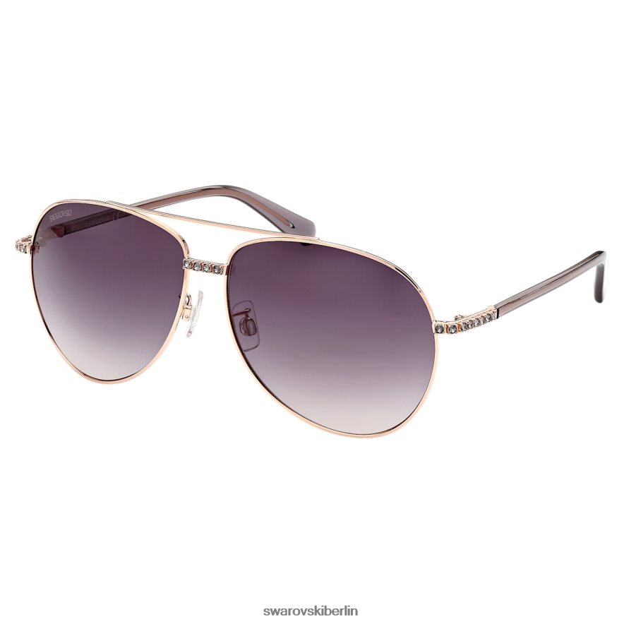 Swarovski Sonnenbrille Pilotenform, Farbverlauf, sk0343-h 33b, schwarz Zubehör HLT4481466