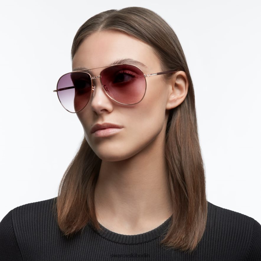 Swarovski Sonnenbrille Pilotenform, Farbverlauf, sk0343-h 33b, schwarz Zubehör HLT4481466