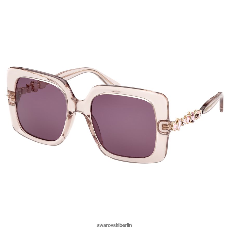 Swarovski Sonnenbrille Übergroß, quadratische Form, sk0357 20s, lila Zubehör HLT4481462