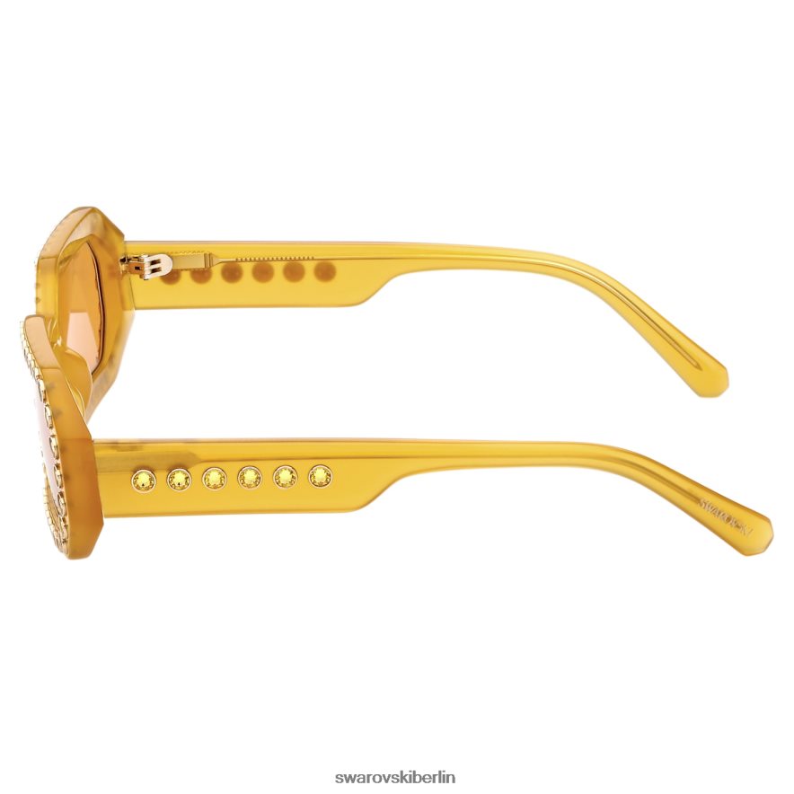 Swarovski Sonnenbrille in achteckiger Form Pflaster, sk0345 39e, orange Zubehör HLT4481451