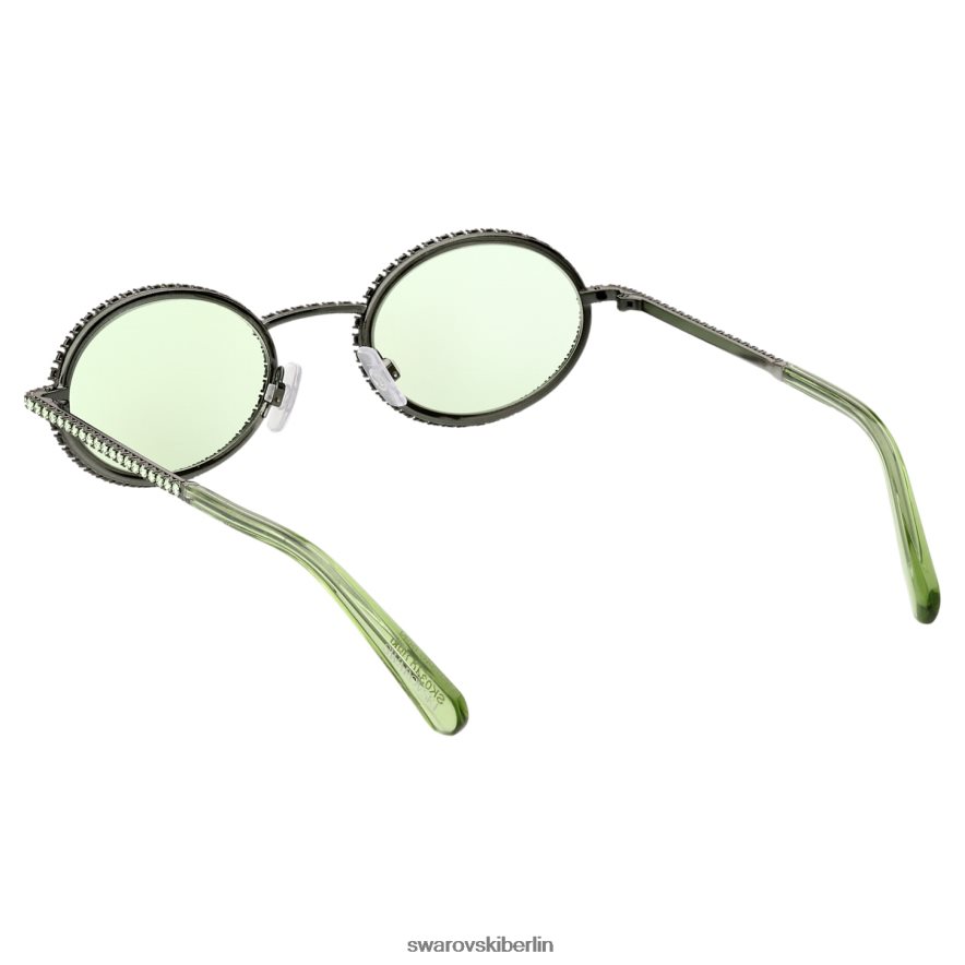 Swarovski Sonnenbrille ovale Form, Pflaster, sk0340 08n, grün Zubehör HLT4481434
