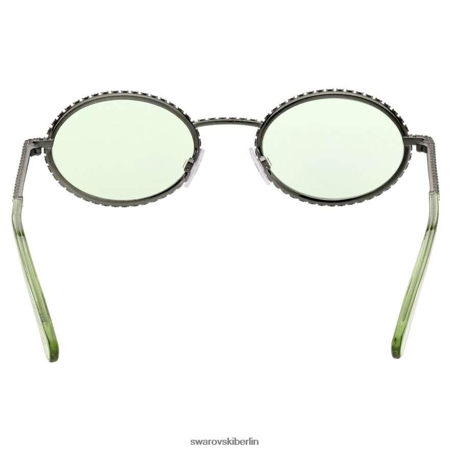 Swarovski Sonnenbrille ovale Form, Pflaster, sk0340 08n, grün Zubehör HLT4481434