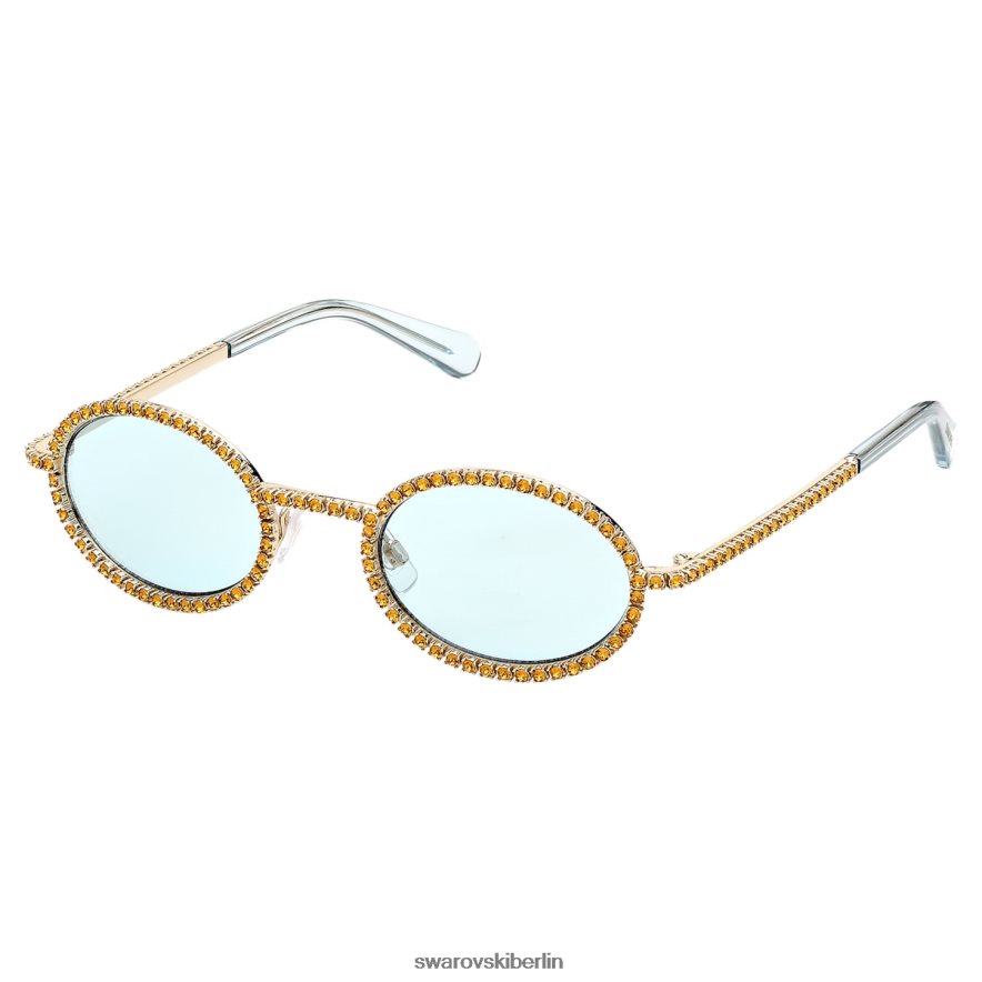 Swarovski Sonnenbrille ovale Form, Pflaster, sk0340 32n, grün Zubehör HLT4481452