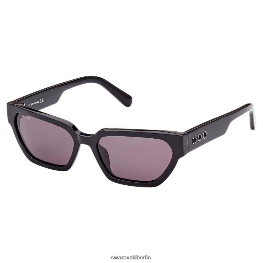 Swarovski Sonnenbrille schmales Katzenauge, sk0348 01a, schwarz Zubehör HLT4481458
