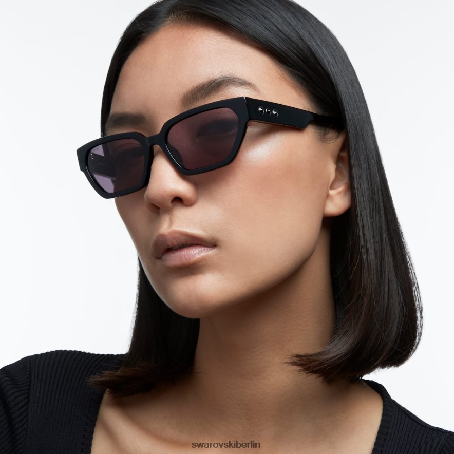 Swarovski Sonnenbrille schmales Katzenauge, sk0348 01a, schwarz Zubehör HLT4481458