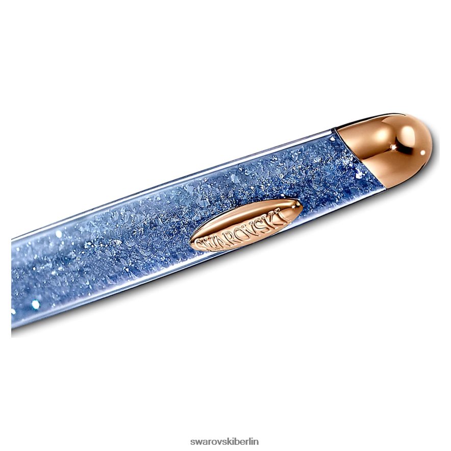 Swarovski Crystalline Nova Jubiläums-Kugelschreiber blau, rosévergoldet Zubehör HLT4481306