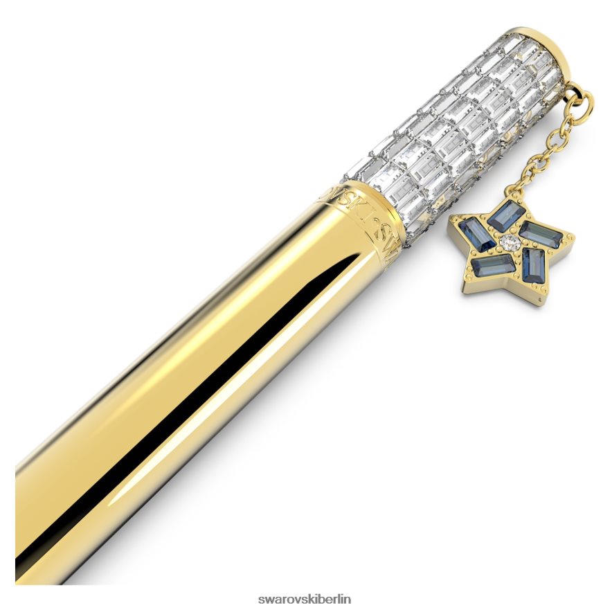 Swarovski Feier 2022 Kugelschreiber Stern, weiß, vergoldet Zubehör HLT4481299