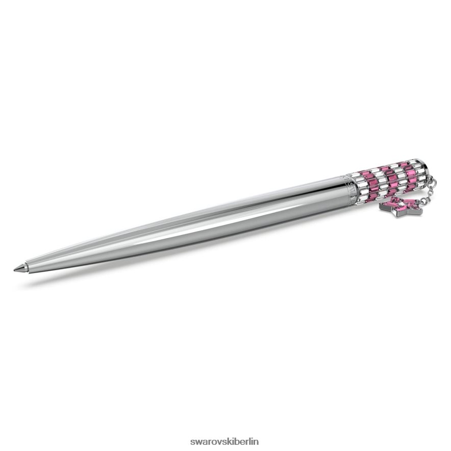 Swarovski Feier 2023 Kugelschreiber Stern, rosa, verchromt Zubehör HLT4481273