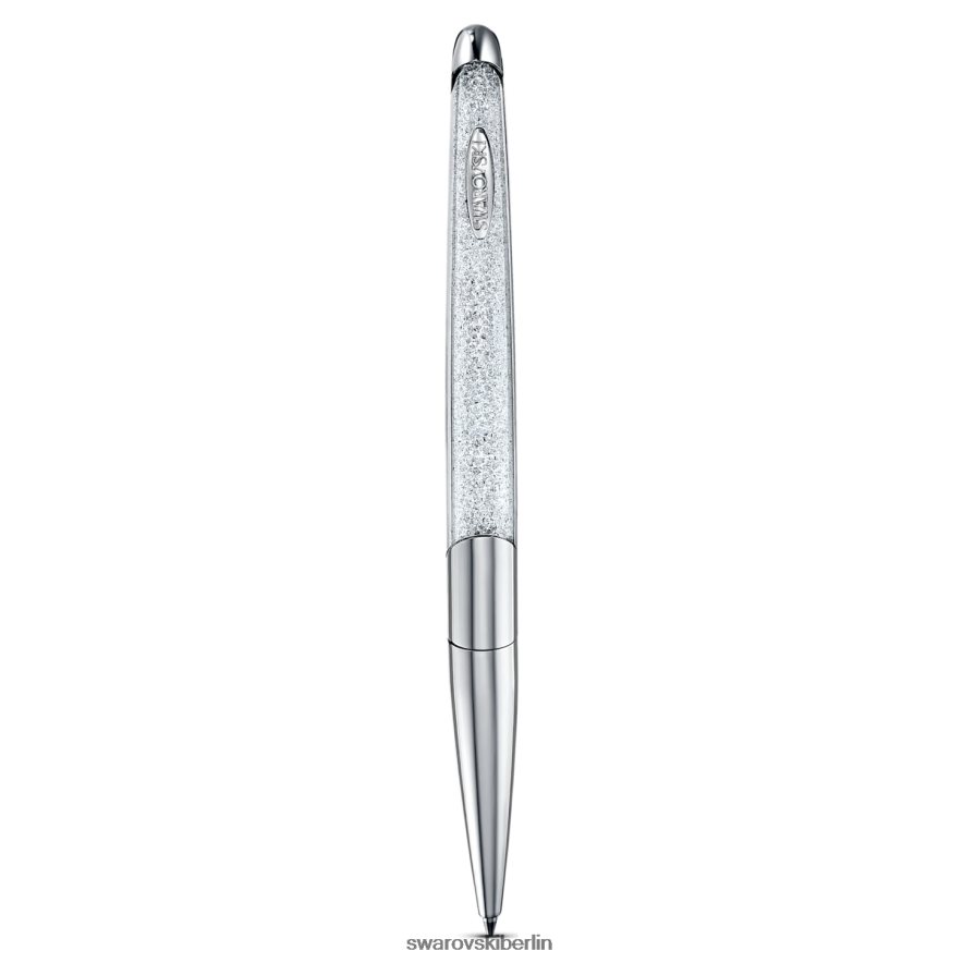 Swarovski Kristallklarer Nova-Kugelschreiber Silberton, verchromt Zubehör HLT4481295