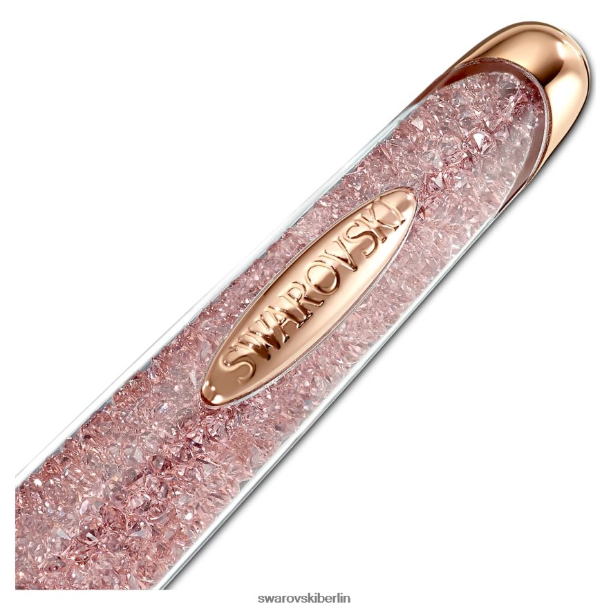 Swarovski Kristallklarer Nova-Kugelschreiber roségoldfarben, roségoldfarben plattiert Zubehör HLT4481288