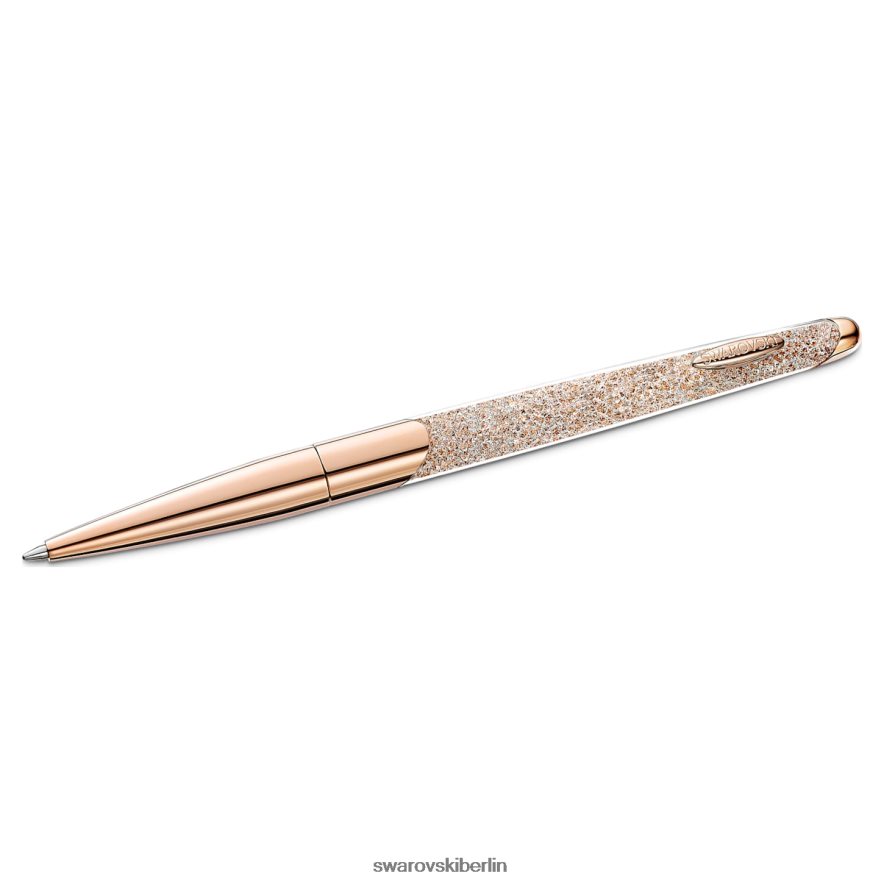Swarovski Kristallklarer Nova-Kugelschreiber roségoldfarben, roségoldfarben plattiert Zubehör HLT4481291