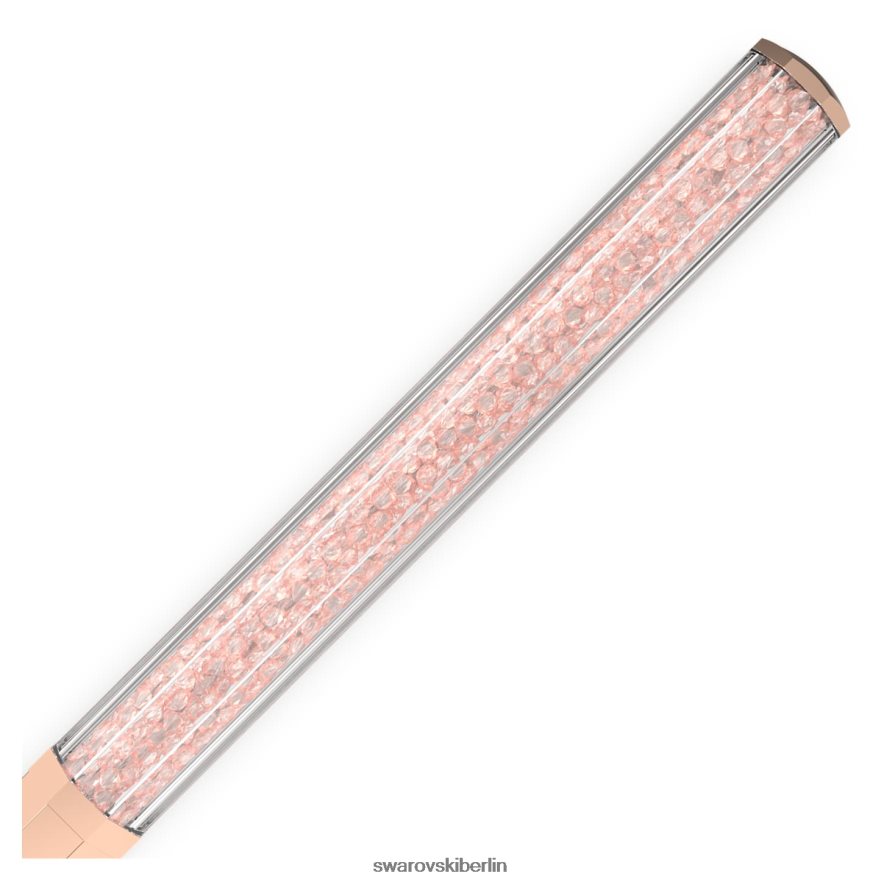 Swarovski Kristallkugelschreiber Achteckform, roségoldfarben, roségoldfarben plattiert Zubehör HLT4481258