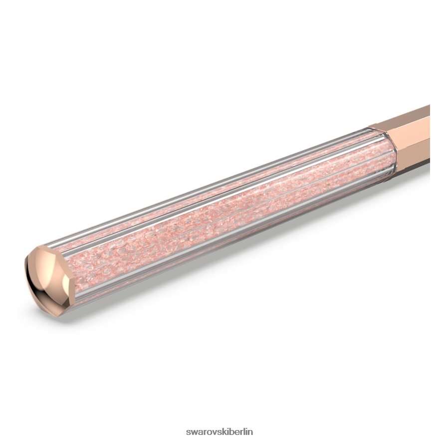 Swarovski Kristallkugelschreiber Achteckform, roségoldfarben, roségoldfarben plattiert Zubehör HLT4481258