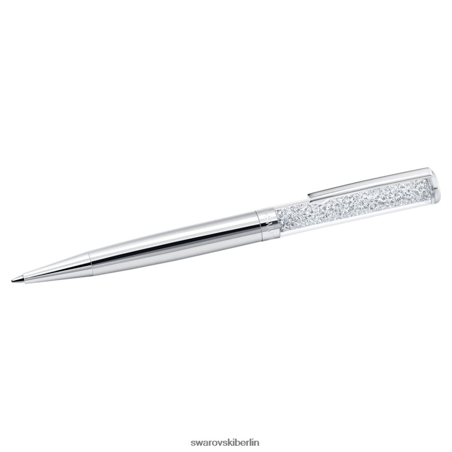 Swarovski Kristallkugelschreiber Silberton, verchromt Zubehör HLT4481271