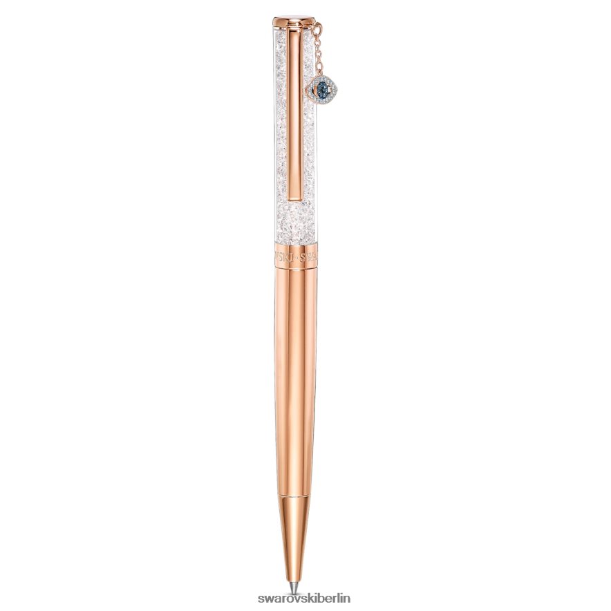 Swarovski Kristallkugelschreiber böser Blick, roségoldfarben, roségoldfarben plattiert Zubehör HLT4481290