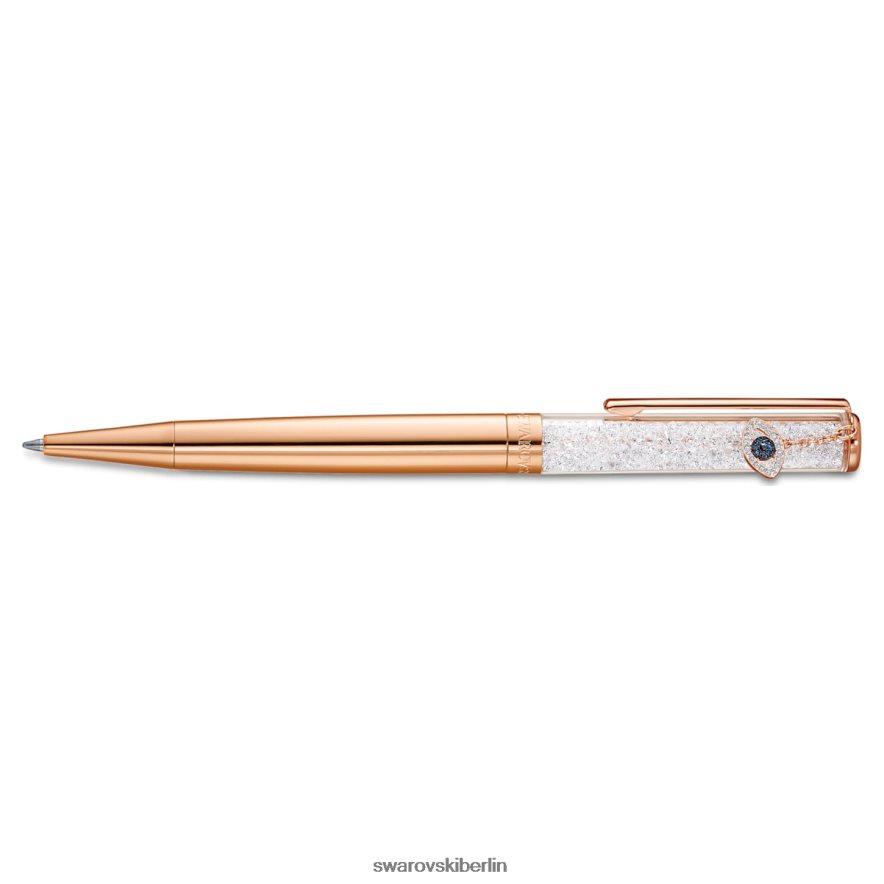 Swarovski Kristallkugelschreiber böser Blick, roségoldfarben, roségoldfarben plattiert Zubehör HLT4481290