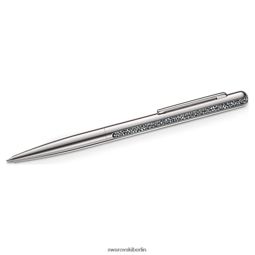 Swarovski Kristallschimmernder Kugelschreiber Silberton, verchromt Zubehör HLT4481275