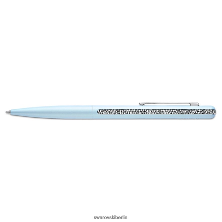 Swarovski Kristallschimmernder Kugelschreiber blau, blau lackiert, verchromt Zubehör HLT4481274
