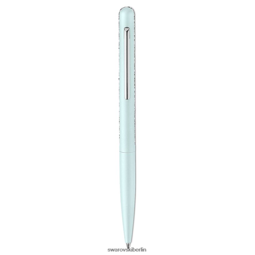 Swarovski Kristallschimmernder Kugelschreiber grün, grün lackiert, verchromt Zubehör HLT4481276