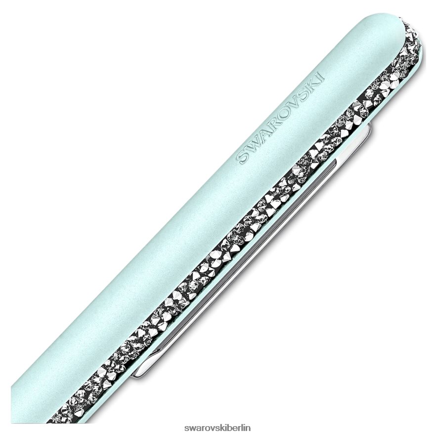 Swarovski Kristallschimmernder Kugelschreiber grün, grün lackiert, verchromt Zubehör HLT4481276