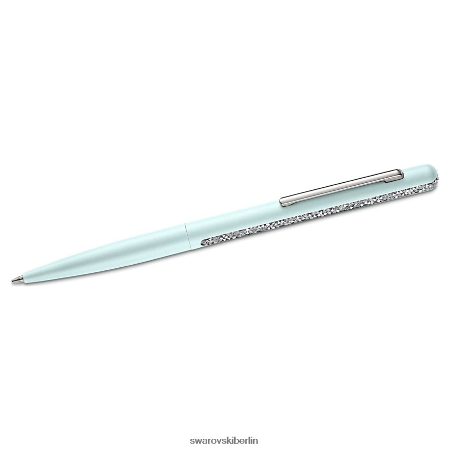 Swarovski Kristallschimmernder Kugelschreiber grün, grün lackiert, verchromt Zubehör HLT4481276
