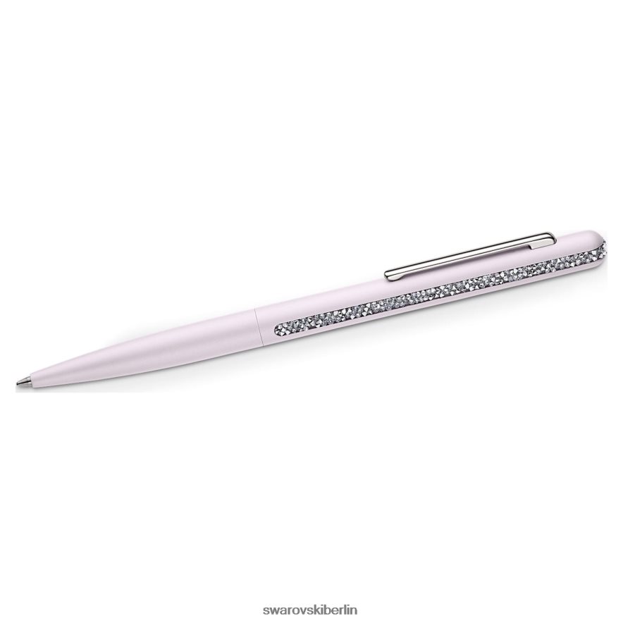 Swarovski Kristallschimmernder Kugelschreiber rosa, rosa lackiert, verchromt Zubehör HLT4481265