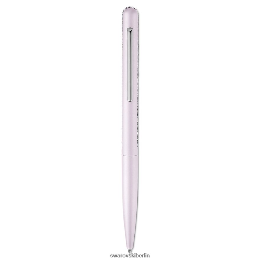 Swarovski Kristallschimmernder Kugelschreiber rosa, rosa lackiert, verchromt Zubehör HLT4481265