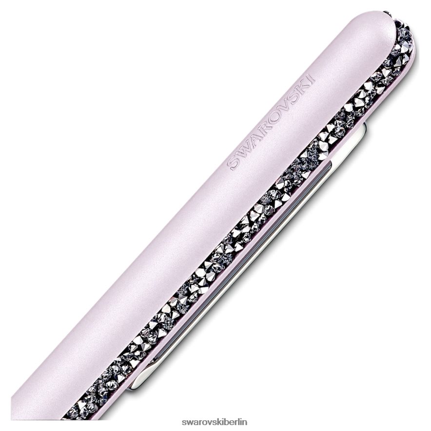 Swarovski Kristallschimmernder Kugelschreiber rosa, rosa lackiert, verchromt Zubehör HLT4481265