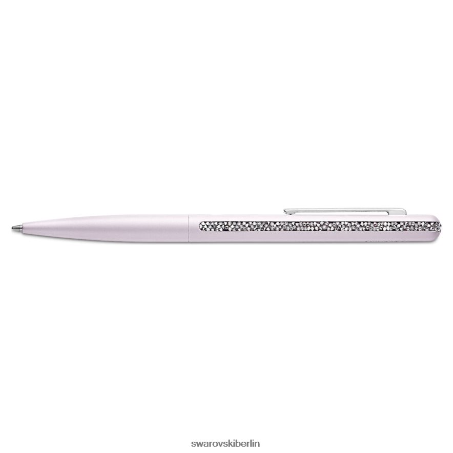 Swarovski Kristallschimmernder Kugelschreiber rosa, rosa lackiert, verchromt Zubehör HLT4481265