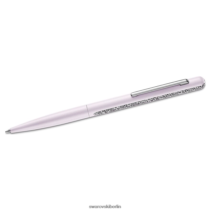 Swarovski Kristallschimmernder Kugelschreiber rosa, rosa lackiert, verchromt Zubehör HLT4481265