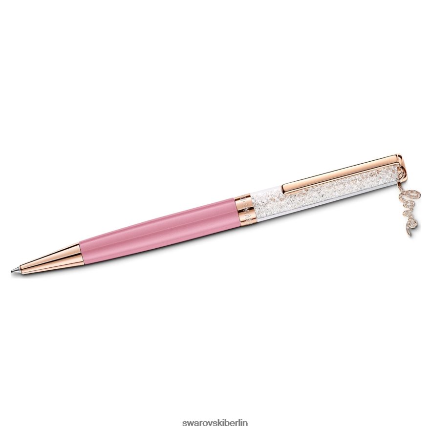 Swarovski Kugelschreiber „Crystal Love“. rosa, rosa lackiert Zubehör HLT4481282