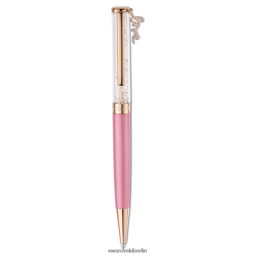 Swarovski Kugelschreiber „Crystal Love“. rosa, rosa lackiert Zubehör HLT4481282