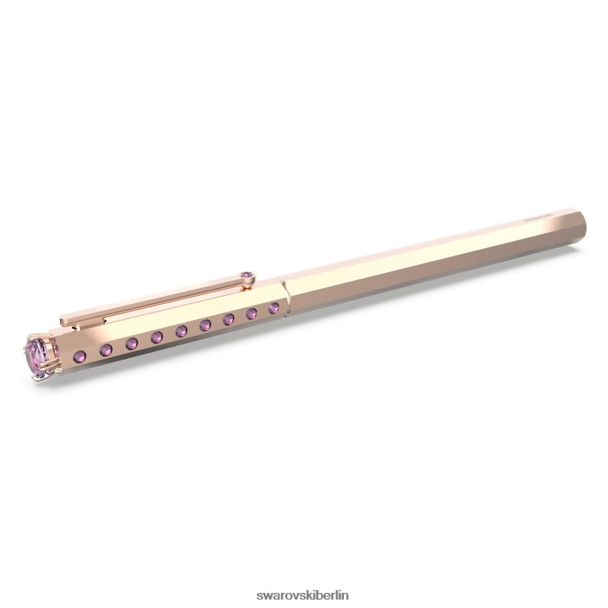 Swarovski Kugelschreiber klassisch, rosa, rosévergoldet Zubehör HLT4481279