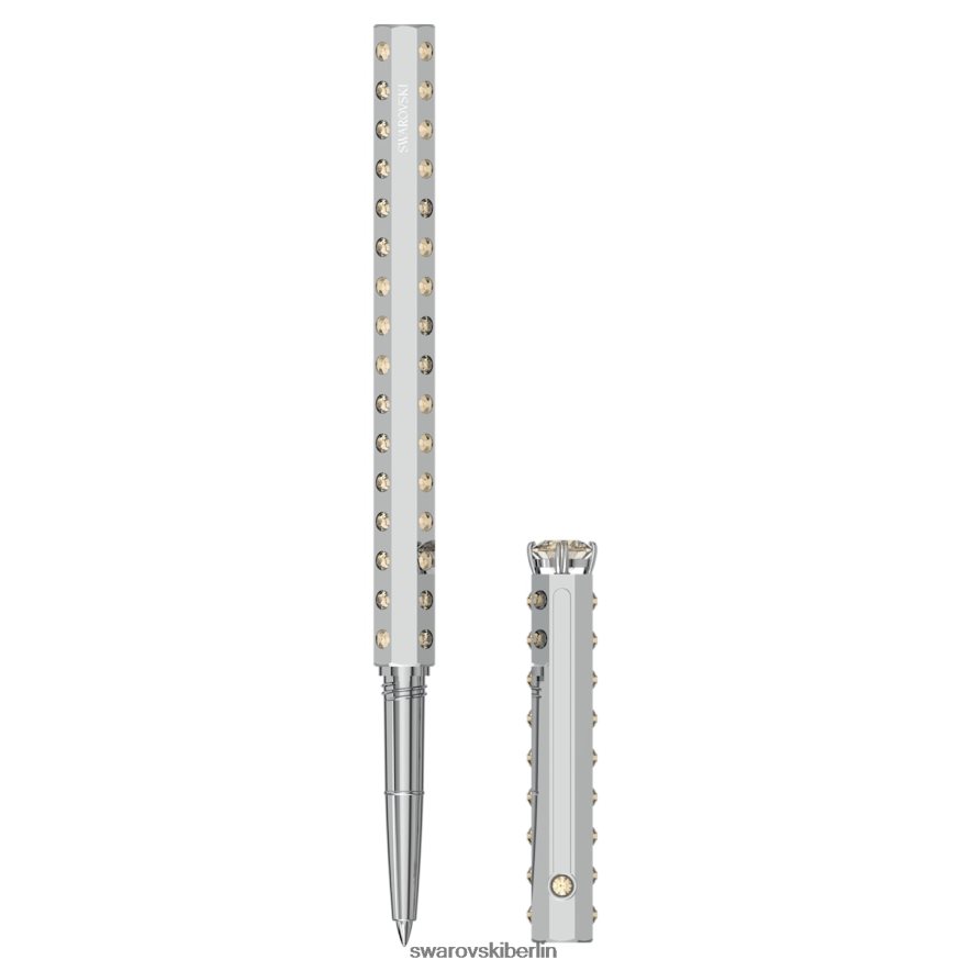 Swarovski SCS-Kugelschreiber Statement, silberfarben, verchromt Zubehör HLT4481296