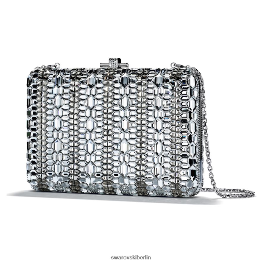 Swarovski Judith Leiber Slim Slide-Tasche Weiß Zubehör HLT4481487