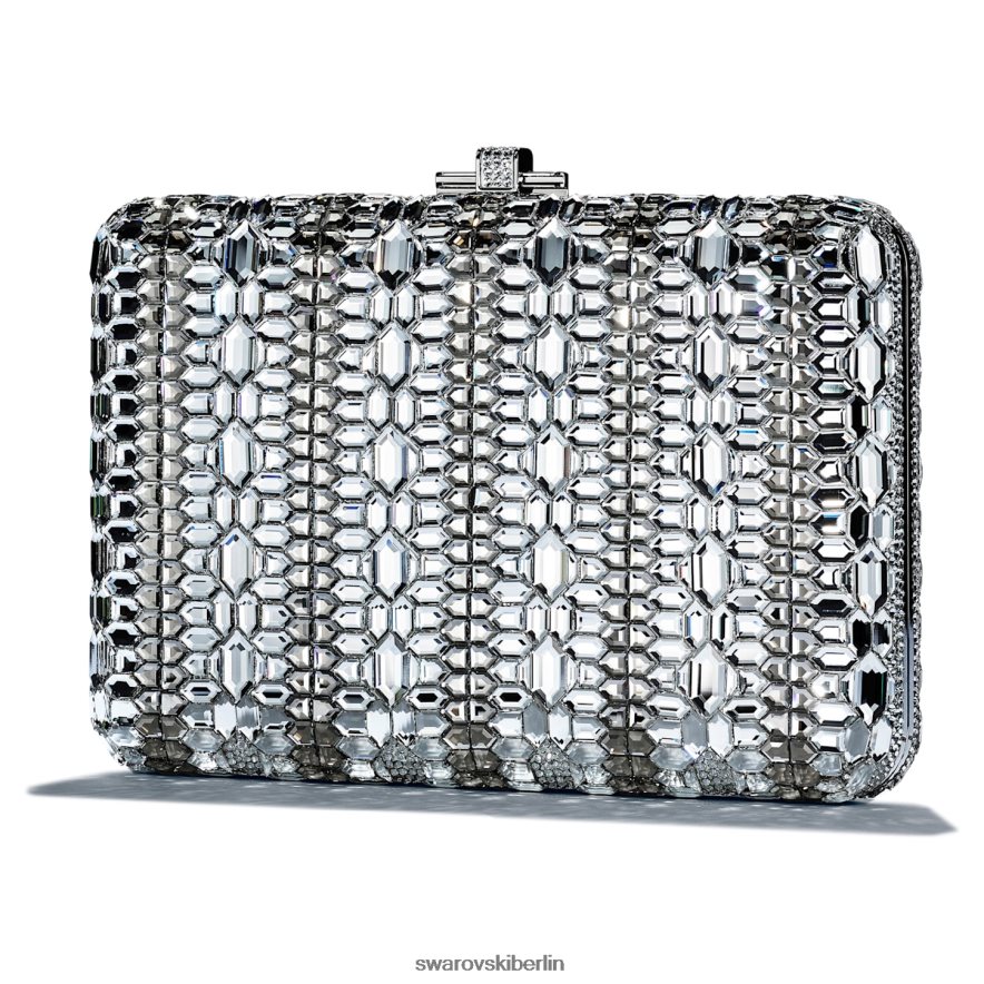 Swarovski Judith Leiber Slim Slide-Tasche Weiß Zubehör HLT4481487