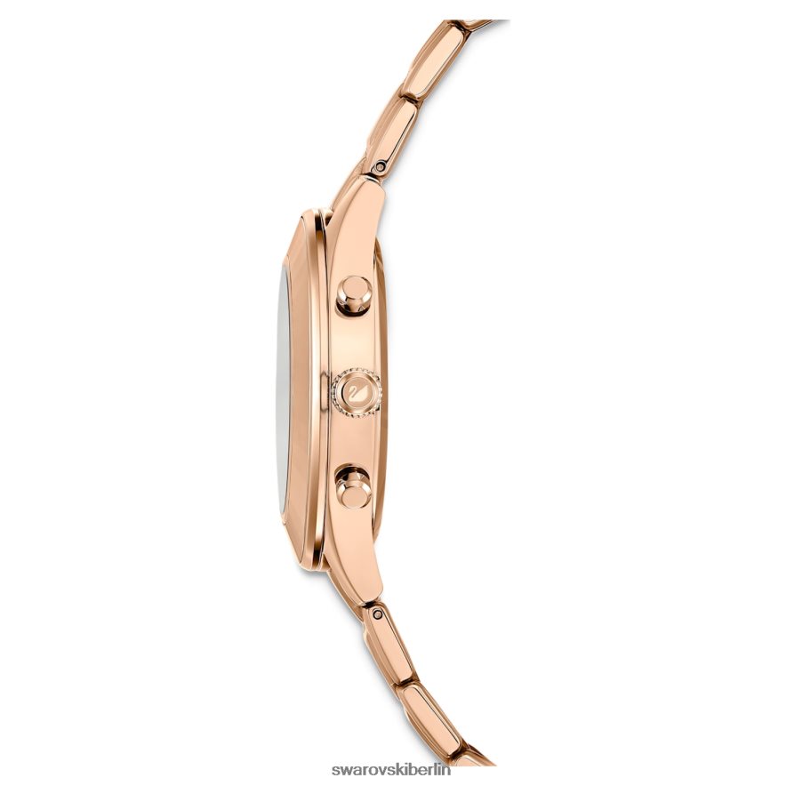 Swarovski Octea Lux Sportuhr In der Schweiz hergestellt, Metallarmband, roségoldfarben, roségoldfarbenes Finish Zubehör HLT4481190