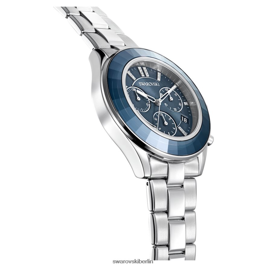 Swarovski Octea Lux Sportuhr Swiss Made, Metallarmband, blau, Edelstahl Zubehör HLT4481246