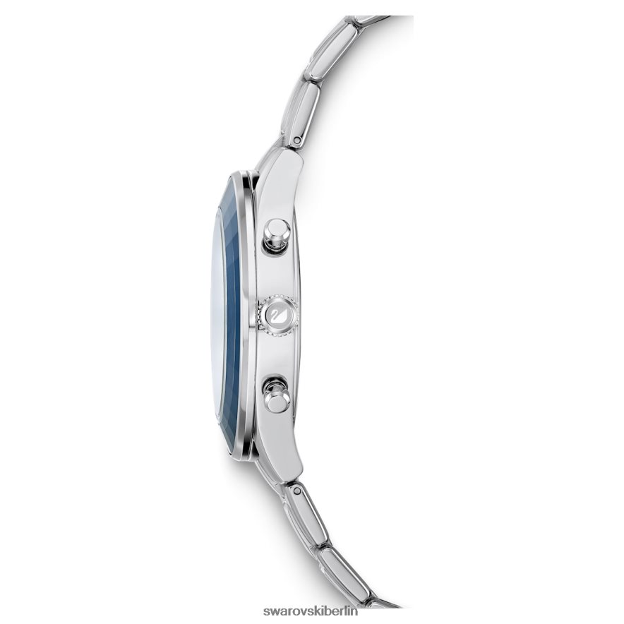 Swarovski Octea Lux Sportuhr Swiss Made, Metallarmband, blau, Edelstahl Zubehör HLT4481246